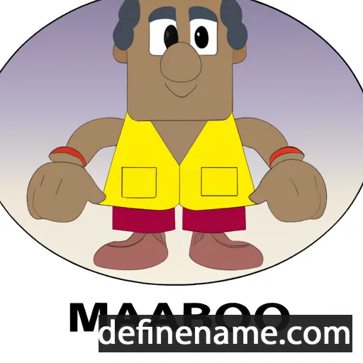 cartoon of the name Malabo