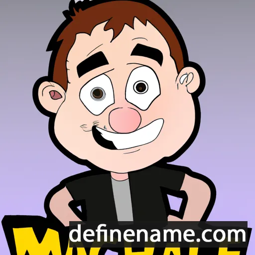 cartoon of the name Malachie