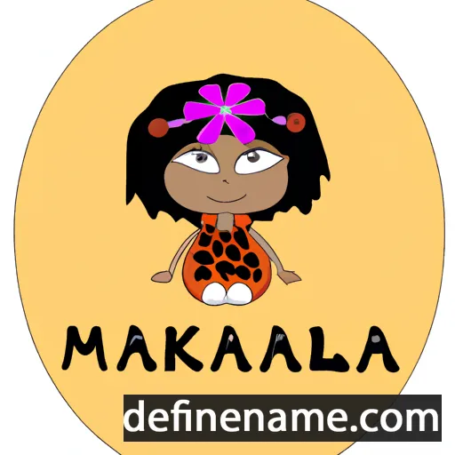 cartoon of the name Malakia