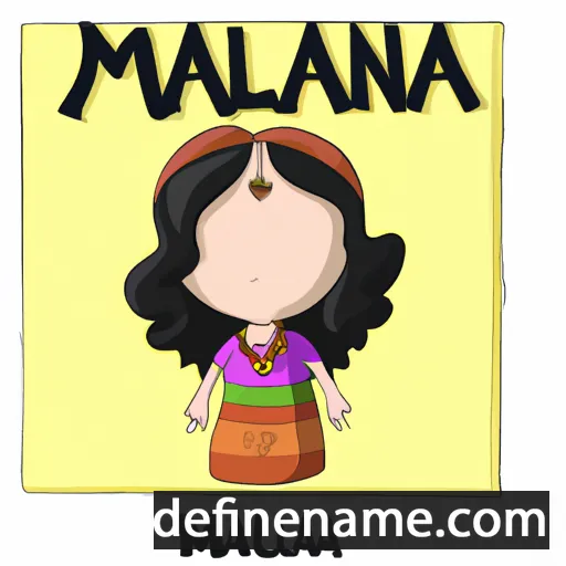 Malana cartoon