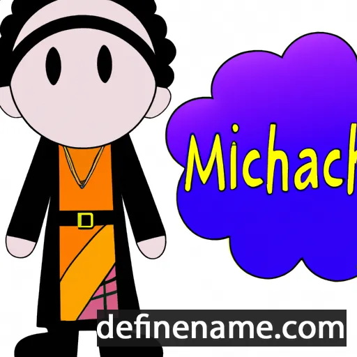 cartoon of the name Malchiah