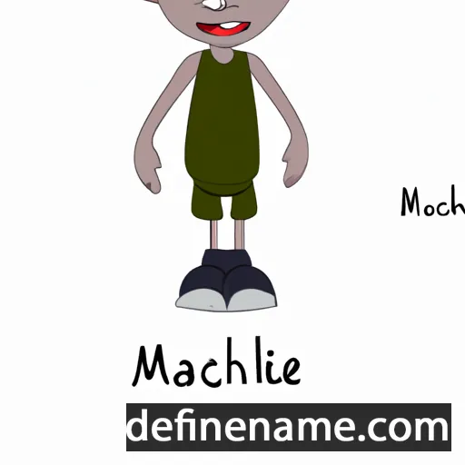 cartoon of the name Malchiël