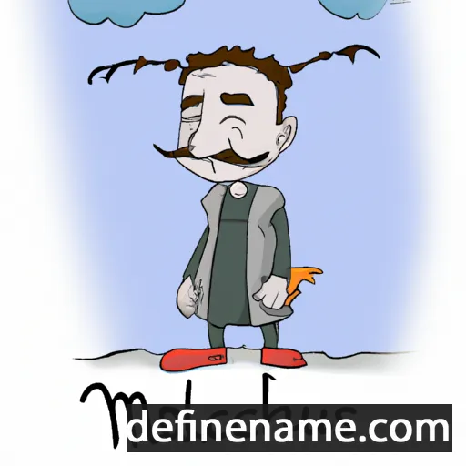 cartoon of the name Malchus