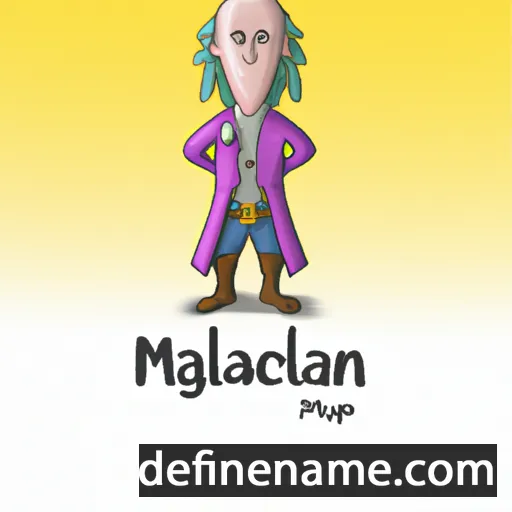 cartoon of the name Maleagant