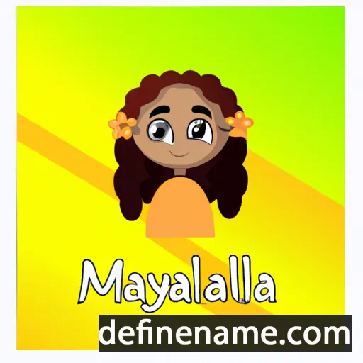 Maleeya cartoon