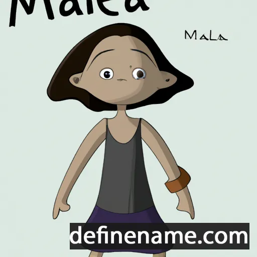 Maleia cartoon