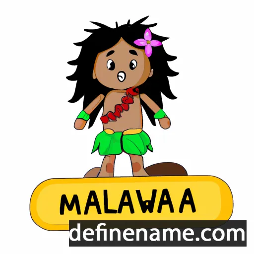 Maleiwa cartoon