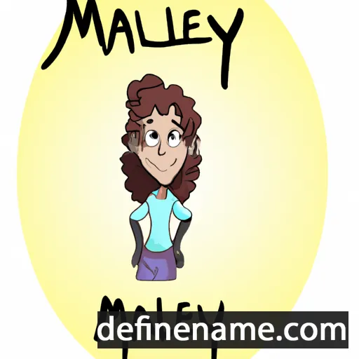 cartoon of the name Maleny