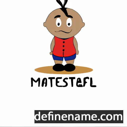 cartoon of the name Maletsatsi