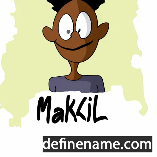 Malïk cartoon