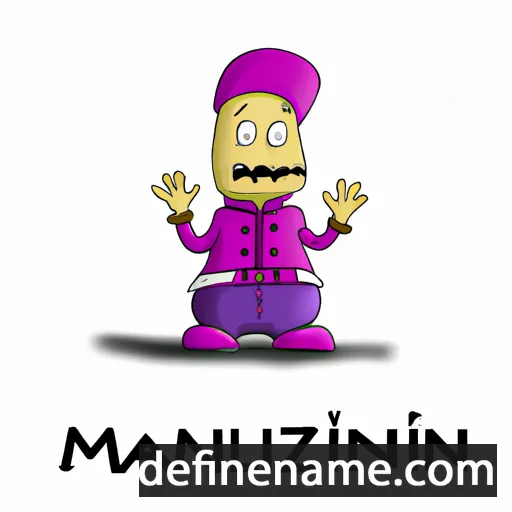 cartoon of the name Malintzin