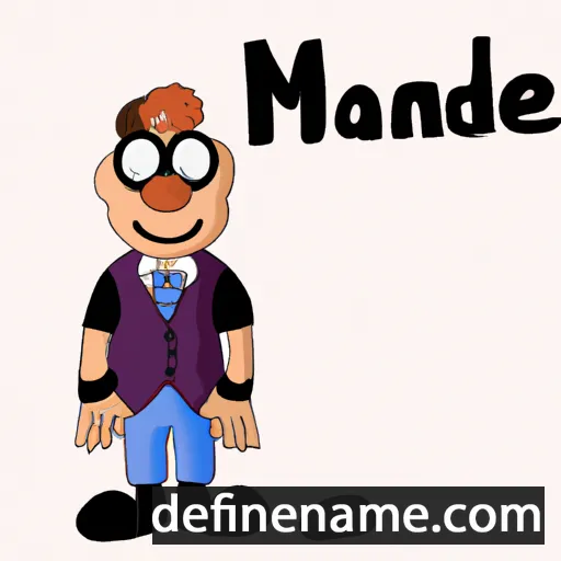 Mändle cartoon