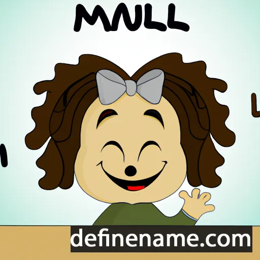 cartoon of the name Mâlù