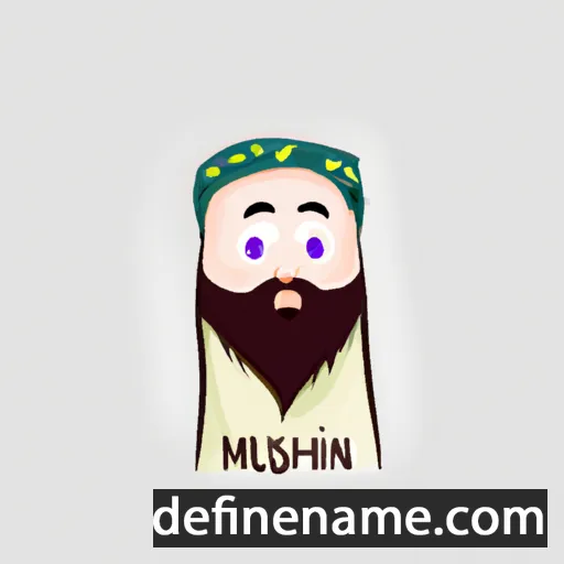 cartoon of the name Məmmədhüseyn