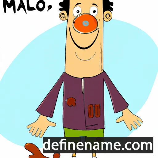 cartoon of the name Malko