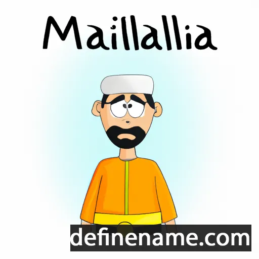 cartoon of the name Mallamirza