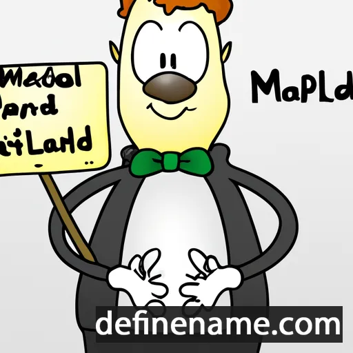 cartoon of the name Malmfred