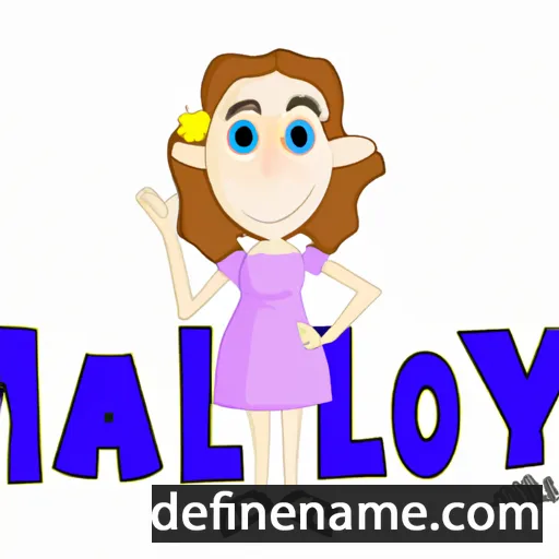 cartoon of the name Malory