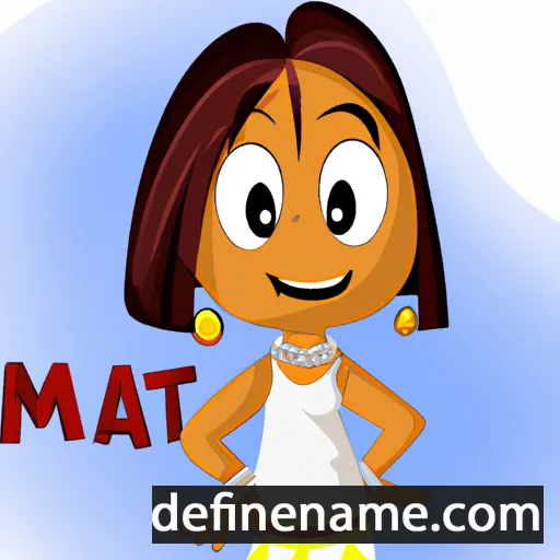 cartoon of the name Malti