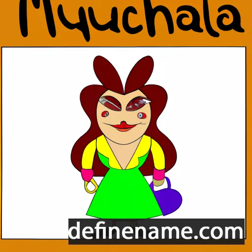 cartoon of the name Malucha