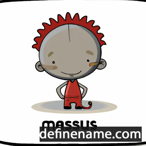 cartoon of the name Malusi