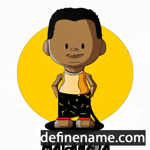 cartoon of the name Malwandla