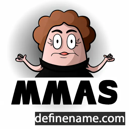 cartoon of the name Mamas