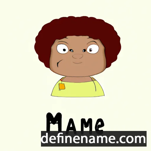 Mame cartoon