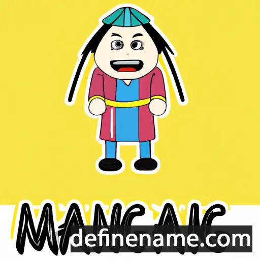 cartoon of the name Mameng