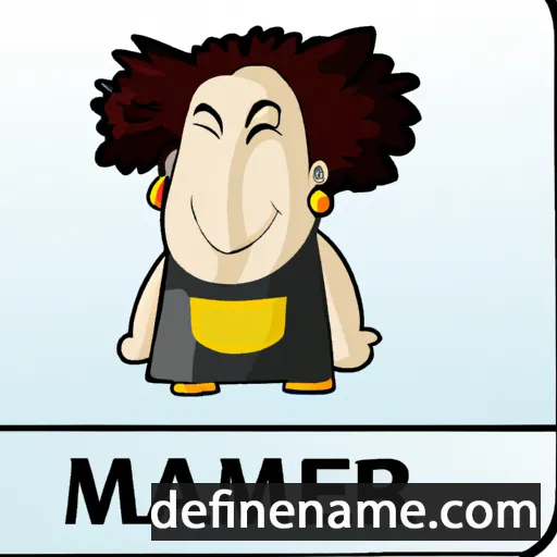 Mamer cartoon