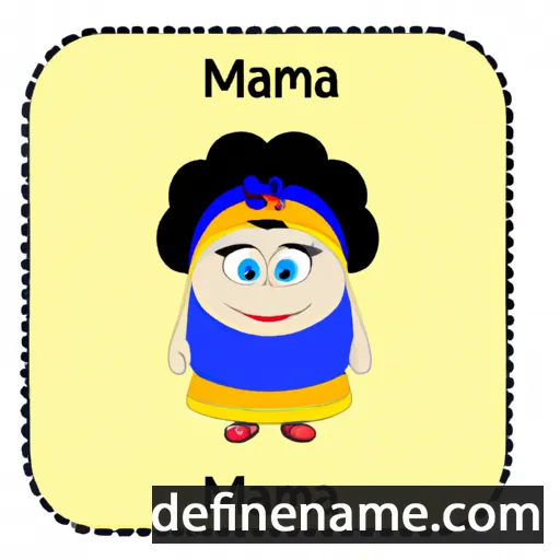 Mamia cartoon