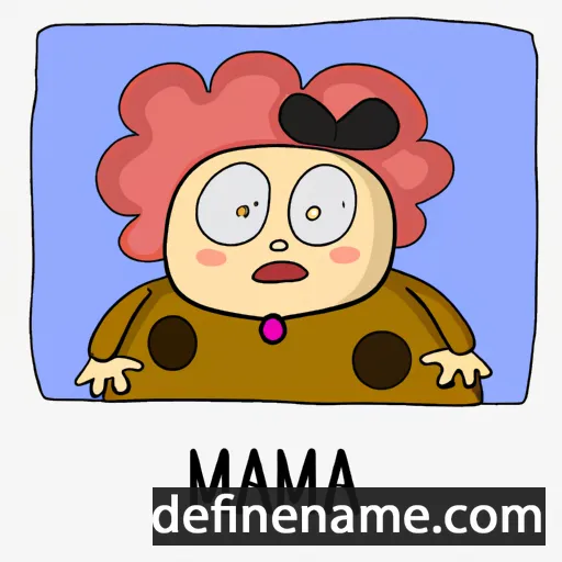 Mamiaĸ cartoon