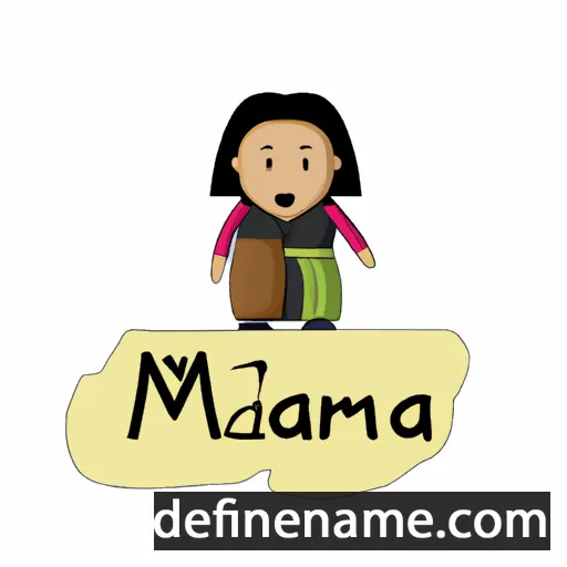 Mamiaq cartoon