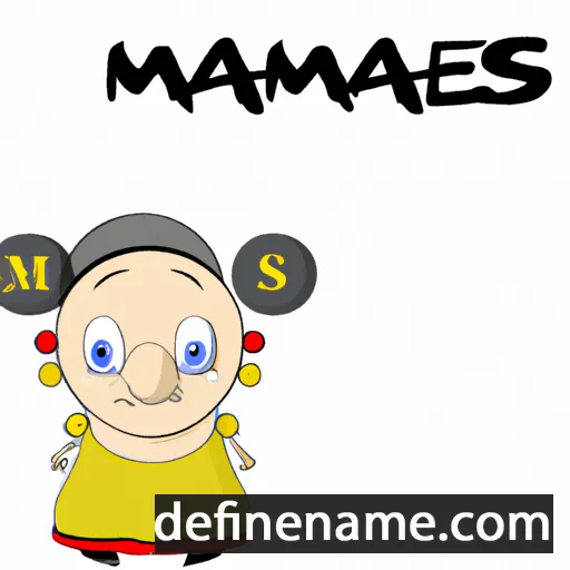 Mammes cartoon