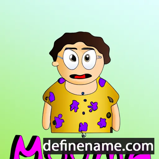 cartoon of the name Mamona