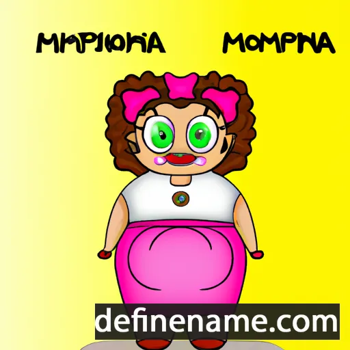 Mampionona cartoon