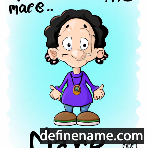 cartoon of the name Mamre