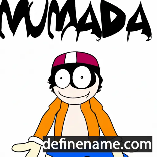 cartoon of the name Mamuda