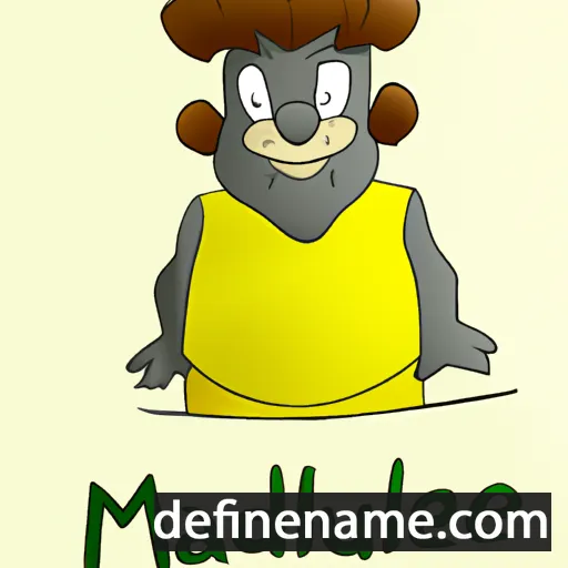 cartoon of the name Mamuwalde