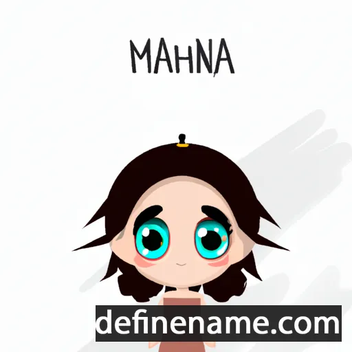 Manaha cartoon