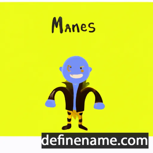 Manases cartoon