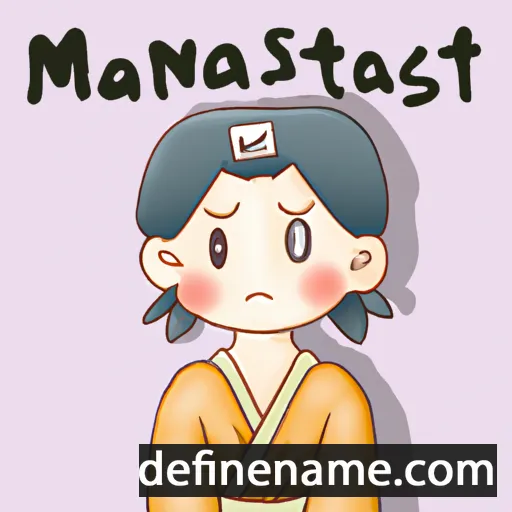 Manatsu cartoon