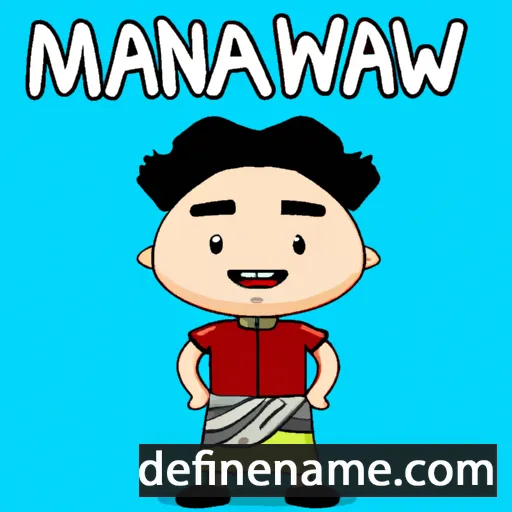 Manawat cartoon