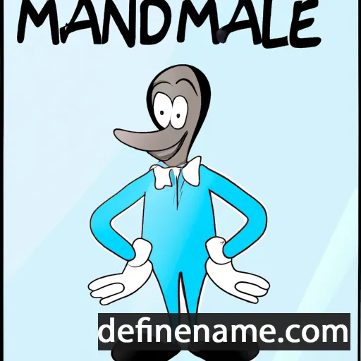 cartoon of the name Mandeville