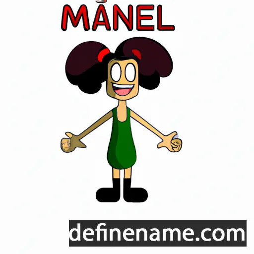 cartoon of the name Maneli