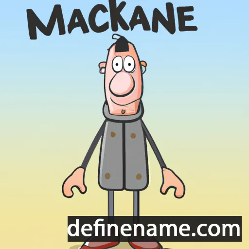 cartoon of the name Manelick