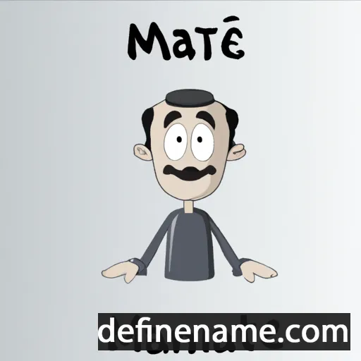 cartoon of the name Manette