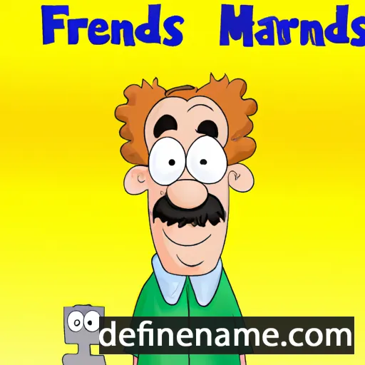 cartoon of the name Manfreds