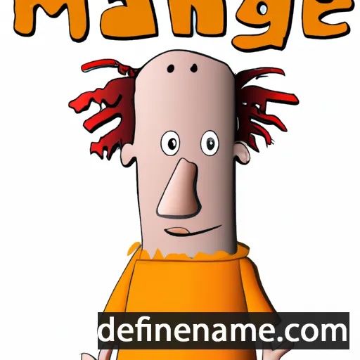 Mange cartoon