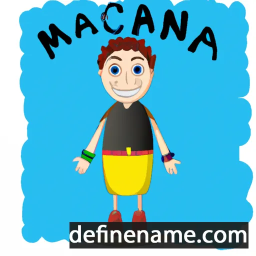 Manica cartoon